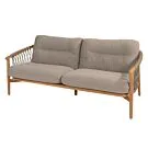 4 Seasons Outdoor | Nora Loungebank 3-zits