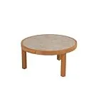 4 Seasons Outdoor | Finn Koffietafel Ø63 cm | Sabbia Panna