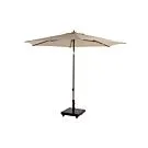 4 Seasons Outdoor | Azzurro Parasol Ø300 cm | Wenge Frame Beach