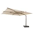 4 Seasons Outdoor | Finca Zweefparasol 400 x 300 cm | Wenge Frame Beach