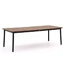 Apple Bee | Tuintafel Milou 240 x 100 cm | Teak-Black (Nieuw)