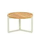 Apple Bee | Koffietafel Monaco Ø60 cm | Oyster-Teak