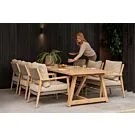 4 Seasons Outdoor | Low-Diningset Julia