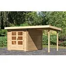 Woodfeeling | Tuinhuis Bastrup 4 met Overkapping 2,0