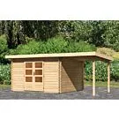 Woodfeeling | Tuinhuis Bastrup 7 met Overkapping 2,0