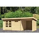 Woodfeeling | Tuinhuis Bastrup 8 met Overkapping 2,0