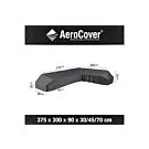 AeroCover | Loungesethoes 375 x 300 x 90 x 30-45-70(h) | L-Platform Rechts