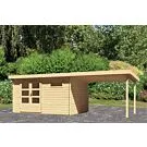 Woodfeeling | Tuinhuis Bastrup 8 met Overkapping 3,0