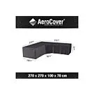 AeroCover | Loungesethoes 270 x 270 x 100 x 71(h) cm | L-vorm Trapeze