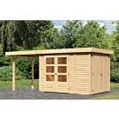 Woodfeeling | Tuinhuis Retola 2 met Overkapping 2,4 en Opslagruimte