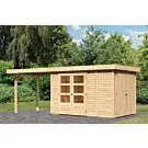 Woodfeeling | Tuinhuis Retola 3 met Overkapping 2,8 en Opslagruimte