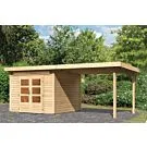 Woodfeeling | Tuinhuis Kandern 6 met Overkapping 3,2 | Onbehandeld