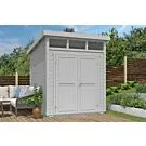 Outdoor Life Products | Tuinhuis Kibo 2 - 200 x 250 | Gecoat | Platinum Grey