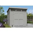 Outdoor Life Products | Tuinhuis Kibo 3 - 250 x 250 | Gecoat | Platinum Grey