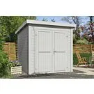 Outdoor Life Products | Tuinhuis Sara 200 x 250 | Gecoat | Platinum Grey