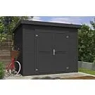 Outdoor Life Products | Tuinhuis Mila 250 x 200 | Gecoat | Carbon Grey