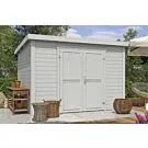 Outdoor Life Products | Tuinhuis Lotta 300 x 250 | Gecoat | Platinum Grey