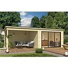 Outdoor Life Products | Tuinhuis Pernilla 385 x 295 met Aanbouw
