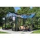 Royal Well | Tuinkamer Orangery 21,5 | Veiligheidsglas 3 mm | Antraciet