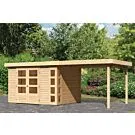 Woodfeeling | Tuinhuis Kerko 5 met Overkapping 2,8 | Onbehandeld
