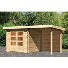 Woodfeeling | Tuinhuis Bastrup 2 met Overkapping 2,0 en Achterwand