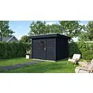 Lugarde Select Modern | Tuinhuis Groningen 300 x 300 | Zwart Geolied