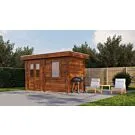 Lugarde Select Modern | Tuinhuis Gorssel 388 x 200 | Bruin Geolied