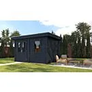 Lugarde Select Modern | Tuinhuis Breda 388 x 250 | Zwart Geolied