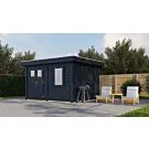 Lugarde Select Modern | Tuinhuis Bodegraven 388 x 300 | Zwart Geolied
