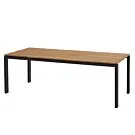4 Seasons Outdoor | Tuintafel 220 x 95 cm Goa | Teak-Aluminium