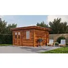Lugarde Select Modern | Tuinhuis Rotterdam 388 x 388 | Bruin Geolied