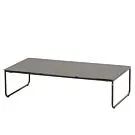 4 Seasons Outdoor | Koffietafel Dali 110 x 60 cm | Antraciet
