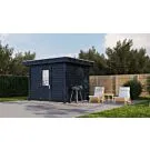 Lugarde Select Modern tuinhuis Amsterdam 300x250cm - Zwarte olie