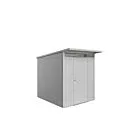Biohort | Berging AvantGarde Gr. A2 | Enkele Deur | Zilver-Metallic