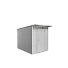 Biohort | Berging AvantGarde Gr. A3 | Enkele Deur | Zilver-Metallic