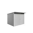 Biohort | Berging AvantGarde Gr. A6 | Enkele Deur | Zilver-Metallic