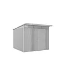 Biohort | Berging AvantGarde Gr. A7 | Enkele Deur | Zilver-Metallic
