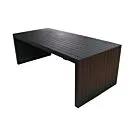 Fonteyn | Tuintafel Aluminium 220 x 100 cm | Zwart