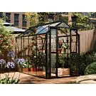 Royal Well | Anne III Tuinkas | Veiligheidsglas 3 mm | Zwart