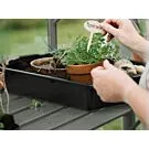 Royal Well | Tafel Anne I Tuinkas | Groengrijs