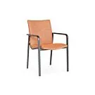 SUNS | Tuinstoel Anzio | MRG | Terra Coral Mixed Weave