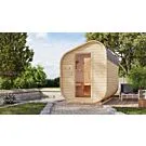 Karibu | Barrelsauna Asymmetrisch 3
