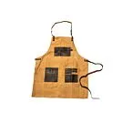 Traeger | BBQ Schort Bruin |Canvas en Leer