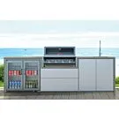 Beefeater | Buitenkeuken Element Harmony 4 Brander | Double Fridge, Sink & Tap Pack Modules c/w 1600S Series BBQ & Fridge