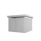 Biohort | Berging CasaNova 3 x 3 | Deur Linksdraaiend | Zilver-Metallic