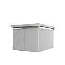 Biohort | Berging CasaNova 3 x 4 | Deur Linksdraaiend | Zilver-Metallic