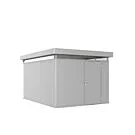 Biohort | Berging CasaNova 3 x 4 | Deur Rechtsdraaiend | Zilver-Metallic