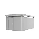 Biohort | Berging CasaNova 3 x 5 | Deur Linksdraaiend | Zilver-Metallic