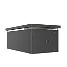 Biohort | Berging CasaNova 3 x 6 | Deur Rechtsdraaiend | Donkergrijs-Metallic