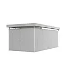 Biohort | Berging CasaNova 3 x 6 | Deur Linksdraaiend | Zilver-Metallic